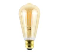 Integral ILST64E27D008 Sunset Vintage Filament ST64 Bulb E27 806lm 5.9W 2200K Dimmable 300 Beam Amber