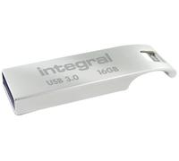 Integral - INFD16GBARC3.0 - Metal Arc Usb 3.0 Flash Drive - 16gb