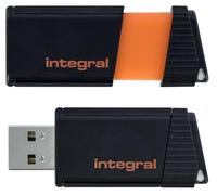 Integral - INFD32GBPULSEOR - Pulse Usb 2.0 Flash Drive, 32gb Orange