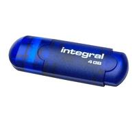 Integral INFD4GBEVOBL - EVO 2.0 USB DRIVE 4GB BLUE Evo 4GB USB 2.0 Pen Drive Blue