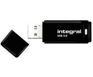 INTEGRAL INFD8GBBLK3.0 USB3.0 FLASH DRIVE, BLACK, 8GB