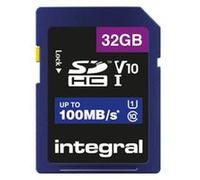 INTEGRAL INSDH32G-100V10 32GB SDHC V10 100MB C10 UHS-I U1