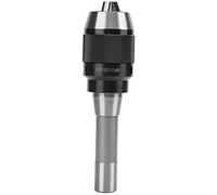 Integral Keyless Drill Chuck with Straight Shank, High Precision Lathe Chuck for Milling Machine, 1-13mm Clamping Range, 40Cr Hardened Steel, Auto - Tightening Industrial Tool Ac
