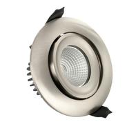 Netlighting Luxfire Fire Rated Tiltable Downlight 92mm Cutout IP65 430LM 6W 3000