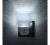 Integral LED Auto Sensor Night Light, Plug in Wall with Dusk to Dawn Photocell for Hallways, Stairs, Bedrooms, Landings, Children’s Room, Baby, Infants Nursery, Kitchen, Acrylic, 0.6 W, 4-pack
