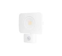 Integral - LED Floodlight 50W 4000K 4500lm PIR Sensor/Override Matt White IP64