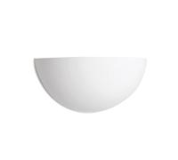 Integral LED Florina Indoor Decorative Paintable Plaster Wall Mounted Up Light - Requires 1x E14 LED Bulb (Sold separately) - Match Your Interior, Ideal for Bedroom, Living Room, Hallways & Offices
