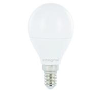 Integral LED Golf Ball Mini Globe Light Bulb 2700K SES E14 Small Screw Cap =60w