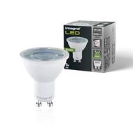 Integral LED 2 - Pack GU10 Green Colour Spotlight Bulb - 5W (50W Equivalent), 40° Beam Angle - Suitable for Displays, Restaurants, Hotels, Gardens, Decoration & Mood Lighting.