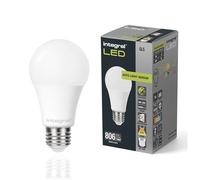 Integral LED Low Energy Dusk Till Dawn Sensor Light Bulb ES E27 Screw Cap =60w Warm White 2700K