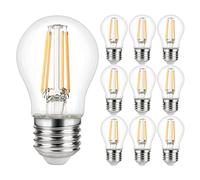 Integral LED Pack of 10 x Omni Filament Golf Ball Dimmable 3.4W E27 470Lm 2700K Warm White (10)
