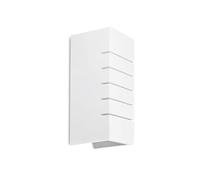 Integral Indoor Decorative Wall Light Rafina ILDEC010 Paintable Gypsum Up & Down IP20 1x E14 White