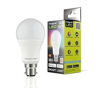 Integral LED 2 Pack Smart GLS B22 Dimmable Colour Changing 2.4GHz WiFi Bulb - Warm, Cool & Daylight White 2700K-6500K, 806lm, 8.5W (60W Equivalent) - App Controlled and Alexa & Google Home Compatible