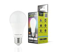 Integral LED 2 Pack Smart GLS E27 Dimmable Colour Changing 2.4GHz WiFi Bulb - Warm, Cool & Daylight White 2700K-6500K, 806lm, 8.5W (60W Equivalent) - App Controlled and Alexa & Google Home Compatible