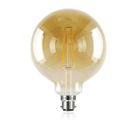 Integral LED Sunset Vintage 125mm (Globe 125) 2.5W (40W) 1800K 170lm B22 Non-Dimmable Lamp, 2.5 W