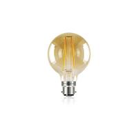 Integral LED Sunset Vintage 80mm (Globe 80) 2.5W (40W) 1800K 170lm B22 Non-Dimmable Lamp, 2.5 W