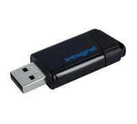 Integral Memory Pulse 16 Gb USB 2.0 Flash Drive - Blue, INFD16GBPULSEBL