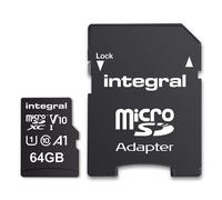 Micro SD Card 64GB with SD Adapter - Class 10