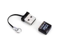 Integral Micro SD USB2.0 Memory Card Reader Adapter - Compact, Plug & Play and Compatible with microSD, microSDHC & microSDXC