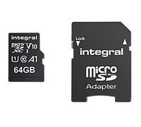 Integral Micro SDXC Flash Memory Card V10 64 GB