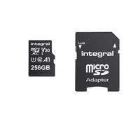 Integral MicroSDHC/XC V30 UHS-I U3 High Speed 256GB Memory Card