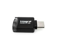 Integral Momentum 225 Single Slot microSD Card Reader, USB-C, USB 3.2 Gen 1, Up to 210MB/s Transfer Speed with compatible microSD Cards for Drones, Action Cameras & Mobile Creators