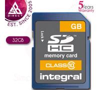 Integral Secure Digital (SD) 32GB Memory Card|High Capacity|Class 10|INSDH32G10