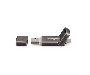 Integral SlimXpress Dual USSD 512GB (USB SSD) Up To 550 Mb/s Read