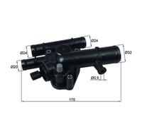 MAHLE TI 243 89 THERMOSTAT COOLANT