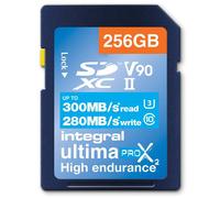Integral UltimaPro X2 SDXC 256GB 300MB/s V90 UHS-II Memory Card