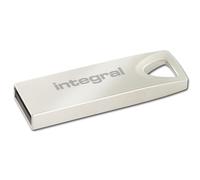 Integral USB 2.0 Arc Flash Drive 64GB - Metal INFD64GBARC