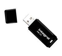 Integral 16GB USB 3.0 Black Key with Fixable Cap