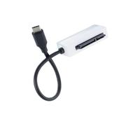 Integral USB-C to SATA III SSD Adapter with cable, 2.5” SATA Hard Drive to USB Type-C converter, Compatible with 2.5-inch SATA I/II/III HDD and SSD, Connect your SATA III drive to your Mac or PC