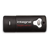 Integral USB stick, 4 GB, USB 3.0, crypto encryption, AES-256, Fips 140-2 certified