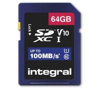 INTEGRAL V10 Class 10 SD Memory Card - 64 GB