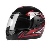 Integralhelme - Motorrad Helm Vollvisierhelm Mopedhelm | Integralhelm Mit Sonnenblende | Sicherer Schutzhelm Mit Atmungsaktivem Wabennetz-Innenfutter Ideal Für Straßenfahrten