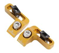 Integrate Shifter Mount, Bike Shift Lever Adapter, Aluminum clamp for SRAM for ISpec EV Brake(Golden)