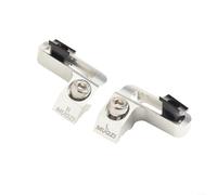 Integrate Shifter Mount, Bike Shift Lever Adapter, Aluminum clamp for SRAM for ISpec EV Brake(Silver)