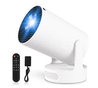 [Integrated app] Beamer 2025 Portable Video Projector Mini Projector WiFi 6 BT5.4 180° Rotation HDMI/TV Stick/USB (small)