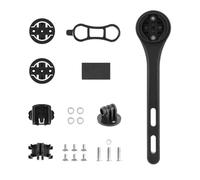 Integrated Bicycle Mount Compatible with Wahoo Elemnt, GoPro Camera and Headlight, Bicycle Computer, Road Bike Mount