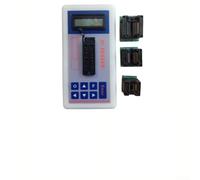 Integrated Circuit IC Chip Tester with Transistor Detector, Digital Display for 74HC/CD4000/HEF400 Series, 1300+ Chip Models, 24-Pin, Portable(Host + 3 Sockets)