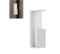 Integrated Concea Handle for Sliding DoorsInvisible Builtin Pull Grip for Interior/Wardrobe/Bathroom Doors SpaceSaving Hidden Door Handle(MikeW4.5CM)