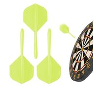 Integrated Dart Flights | Professional Dart Parts Set of 3,High Precision Flights and Shafts for Professional Training and Casual Play In Pub Games Tournaments
