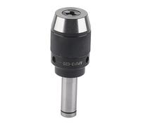 Integrated Drill Chuck APU13 - C20, High Carbon Steel Drill Chuck with 20mm Straight Shank, 13mm Max Clamping Bit for Drilling Machines, One - Piece Precision Tool