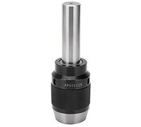 Integrated Drill Chuck APU13 C25 High Carbon Steel Durable Locking Device Straight Shank 13mm Maximum Clamping Bit for Drilling Machine