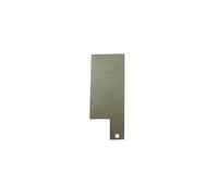 Integrated Handle metal Plate Electrode for Professional Electrochemistry - 1mm Thickness,Voltage Range 1-15V(50x100mm)