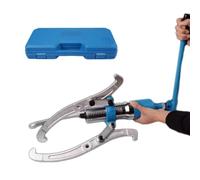 Integrated Hydraulic Gear Puller Kit, 5/10/15/20/30/50T, 2- or 3-jaw Bearing Hub Separator, Vertical and Horizontal, Heavy-Duty Machinery Maintenance(5T-Plastic box)