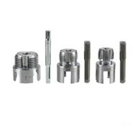 Integrated Internal External Threader Die for 20/25/30mm PPR Water Pipe, Wear-Resistant Metal Cutting Tool(20+25+30mm)