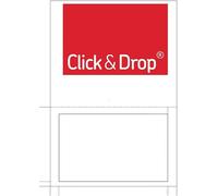 Integrated Label S19 - 160x105mm | Compatible with Royal Mail Click & Drop | 90gsm White Paper with Tear-Off Slip | Ideal for Ecommerce & Fulfilment (1)
