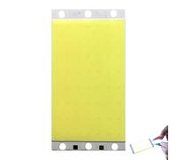 Integrated LED Lighting Chip, COB LED Chip Panel Floodlight, Energy Saving 20W Super Bright 12V High Power COBs Light Chip Pearl Bulb Panel Flood Lamp